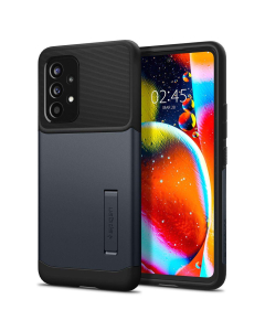 Чехол Spigen для Galaxy A53 5G - Slim Armor - Синевато-серый - ACS04203