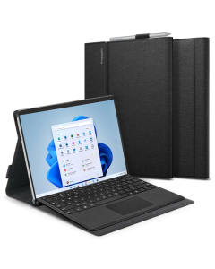 Чехол Spigen для Microsoft Surface Pro 9/8 - Stand Folio - Черный - ACS04207
