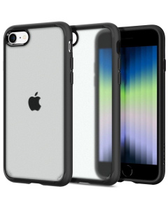 Чехол Spigen для iPhone SE (2022/2020)/8/7 - Ultra Hybrid - Черный - ACS04353