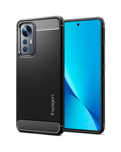 Чехол Spigen для Xiaomi 12 Lite - Rugged Armor - Черный - ACS04556