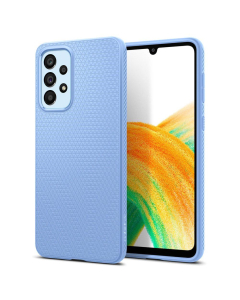 Чехол Spigen для Galaxy A33 5G - Liquid Air - Голубой - ACS04591