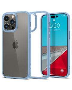 Чехол Spigen для iPhone 14 Pro Max - Crystal Hybrid - Голубой - ACS04640