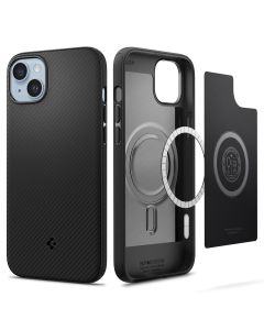 Чехол Spigen для iPhone 14 Plus - Core Armor (MagFit) - Черный - ACS04649