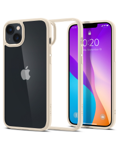 Чехол Spigen для iPhone 14 Plus - Crystal Hybrid - Бежевый - ACS04654