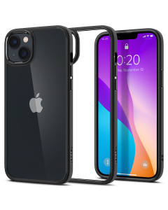 Чехол Spigen для iPhone 14 Plus - Crystal Hybrid - Черный - ACS04655