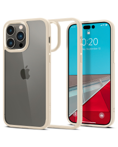 Чехол Spigen для iPhone 14 Pro - Crystal Hybrid - Бежевый - ACS04668