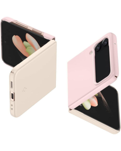 Чехол Spigen для Galaxy Z Flip 4 - AirSkin - Розовый/Бежевый - ACS05174