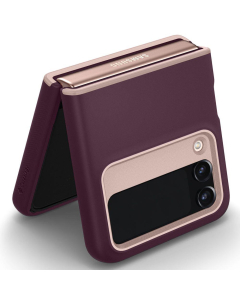 Чехол Spigen Caseology для Galaxy Z Flip 4 - Nano Pop - Бордовый - ACS05247
