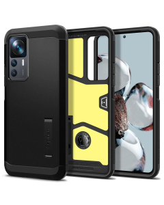 Чехол Spigen для Xiaomi 12T Pro / 12T - Tough Armor - Черный - ACS05300