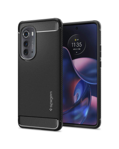 Чехол Spigen для Motorola Edge 2022 - Rugged Armor - Черный - ACS05544