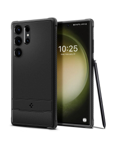 Чехол Spigen для Galaxy S23 Ultra - Rugged Armor - Черный - ACS05613