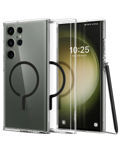 Чехол Spigen для Galaxy S23 Ultra - Ultra Hybrid OneTap Ring - Черный - ACS05621