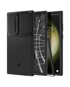 Чехол Spigen для Galaxy S23 Ultra - Optik Armor - Черный - ACS05639