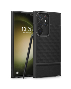 Чехол Spigen Caseology для Galaxy S23 Ultra - Parallax - Черный - ACS05655