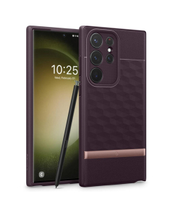 Чехол Spigen Caseology для Galaxy S23 Ultra - Parallax - Бордовый - ACS05656