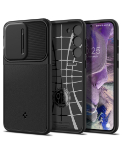 Чехол Spigen для Galaxy S23 - Optik Armor - Черный - ACS05733