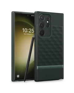 Чехол Spigen Caseology для Galaxy S23 Ultra - Parallax - Зеленый - ACS05987