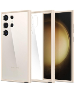 Чехол Spigen для Galaxy S23 Ultra - Ultra Hybrid - Бежевый - ACS06078