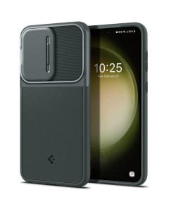 Чехол Spigen для Galaxy S23 - Optik Armor - Зеленый - ACS06088