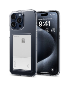 Чехол Spigen для iPhone 15 Pro - Crystal Slot - Прозрачный - ACS06726