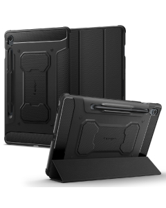 Чехол Spigen для Galaxy Tab S9 FE (2023) - Rugged Armor Pro - Черный - ACS06857