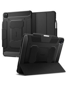 Чехол-подставка Spigen для iPad Pro 13 (2024) - Rugged Armor Pro - Черный - ACS07007