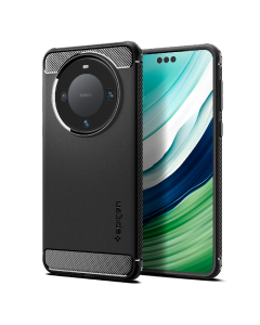Чехол Spigen для Huawei Mate 60 Pro - Rugged Armor - Черный - ACS07219