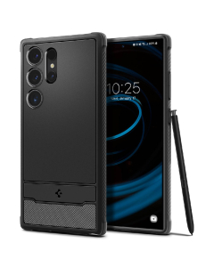 Чехол Spigen для Galaxy S24 Ultra - Rugged Armor - Черный - ACS07286