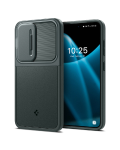 Чехол Spigen для Galaxy S24 - Optik Armor - Зеленый - ACS07364