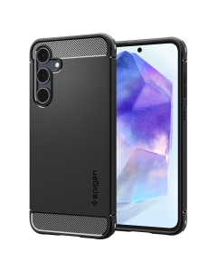Чехол Spigen для Galaxy A55 - Rugged Armor - Черный - ACS07500