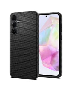 Чехол Spigen для Galaxy A35 - Liquid Air - Черный - ACS07519