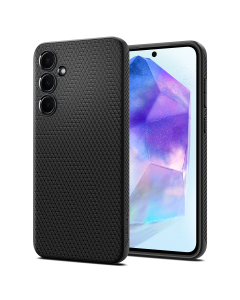 Чехол Spigen для Galaxy A55 - Liquid Air - Черный - ACS07526