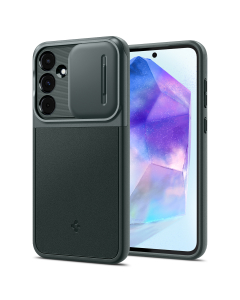 Чехол Spigen для Galaxy A55 - Optik Armor - Зеленый - ACS07536