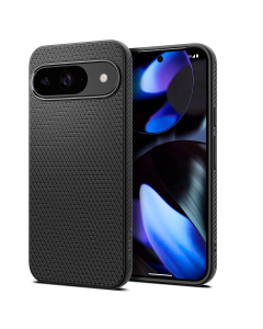Чехол Spigen для Google Pixel 9 Pro/9 - Liquid Air - Черный Матовый - ACS07682