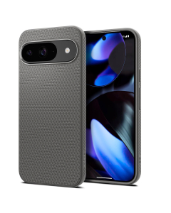 Чехол Spigen для Google Pixel 9 Pro/9 - Liquid Air - Серый - ACS07684