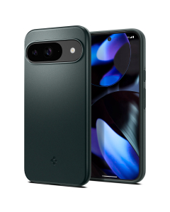 Чехол Spigen для Google Pixel 9 Pro/9 - Thin Fit - Зеленый - ACS07699