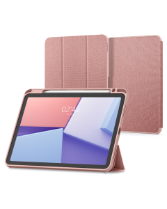 Чехол-подставка Spigen для iPad Air 11 (2024) - Urban Fit - Розовый/Золотой - ACS07756