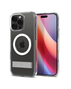 Чехол-подставка Spigen для iPhone 16 Pro Max - Ultra Hybrid S MagSafe - Прозрачный - ACS08009