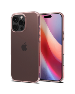 Чехол Spigen для iPhone 16 Pro Max - Crystal Flex - Прозрачный Розовый - ACS08027