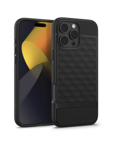 Чехол Spigen Caseology для iPhone 16 Pro Max - Parallax MagSafe - Черный Матовый - ACS08039