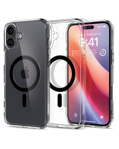 Чехол Spigen для iPhone 16 Plus - Ultra Hybrid MagSafe - Черный - ACS08076