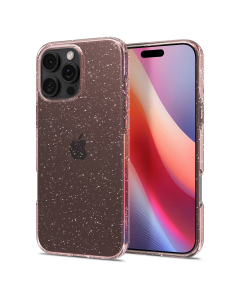 Чехол Spigen для iPhone 16 Pro - Liquid Crystal Glitter - Розовый Блестки - ACS08114