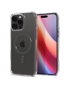 Чехол Spigen для iPhone 16 Pro - Ultra Hybrid MagSafe - Прозрачный Серый - ACS08130