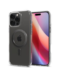Чехол Spigen для iPhone 16 Pro - Ultra Hybrid MagSafe - Прозрачный Карбон - ACS08131