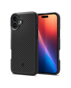 Чехол Spigen для iPhone 16 - Core Armor - Черный Матовый - ACS08220