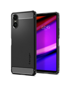Чехол Spigen для Sony Xperia 5 VI - Rugged Armor - Черный - ACS08297