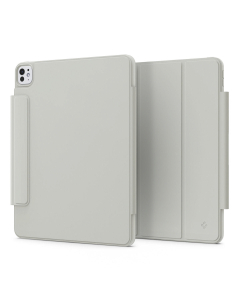 Чехол-подставка Spigen для iPad Pro 11 (2024) - Air Skin Pro Onetap - Серый - ACS08490