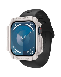 Чехол Spigen для Apple Watch 10 (46 mm) - Rugged Armor - Бежевый - ACS08600