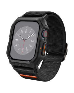 Чехол с ремешком Spigen для Apple Watch 10 (46 mm) - Lite Fit Pro - Черный Матовый - ACS08609