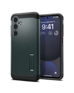 Чехол Spigen для Galaxy S24 FE - Tough Armor - Зеленый - ACS08624